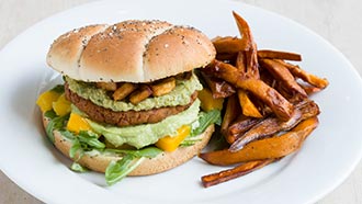 Le Chick Peas Burger